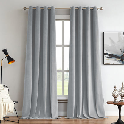 Elma Soft Blackout Velvet Curtains
