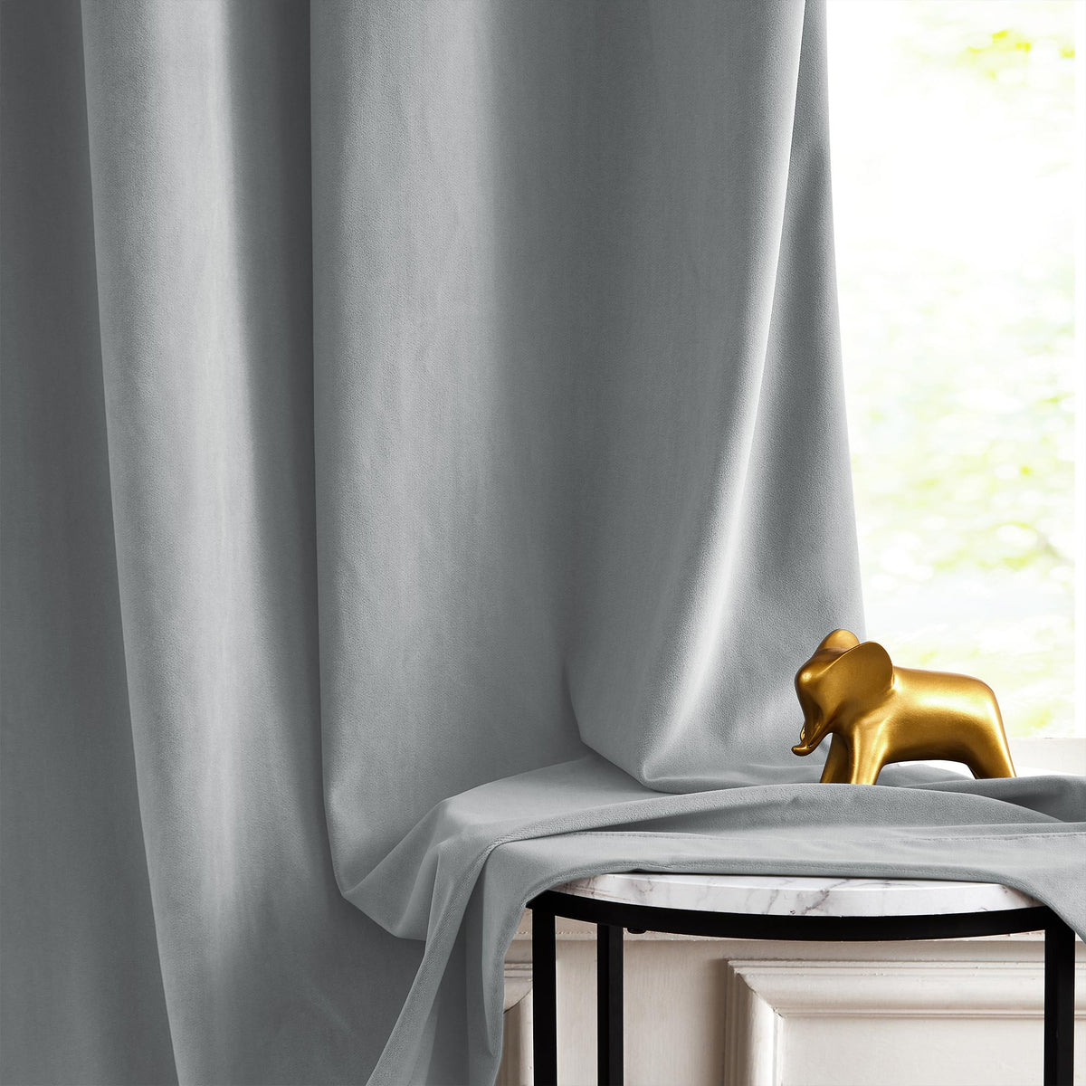Elma Soft Blackout Velvet Curtains