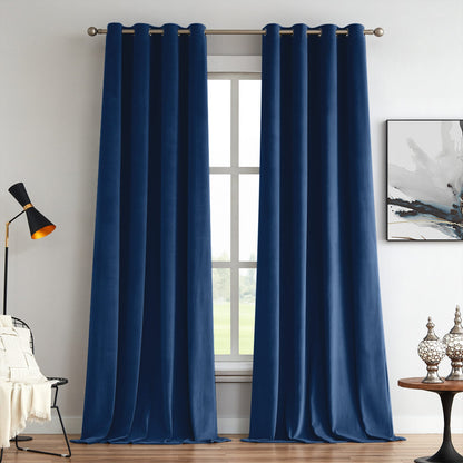 Elma Soft Blackout Velvet Curtains