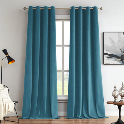 Elma Soft Blackout Velvet Curtains