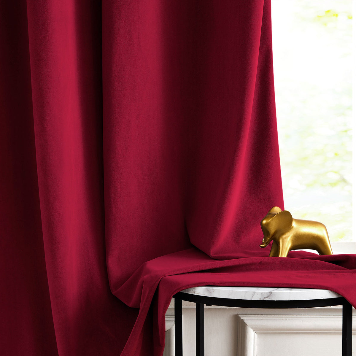 Elma Soft Blackout Velvet Curtains