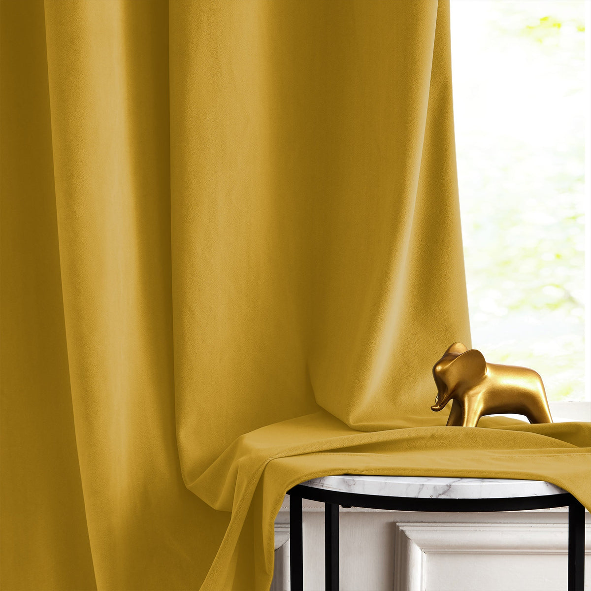 Elma Soft Blackout Velvet Curtains