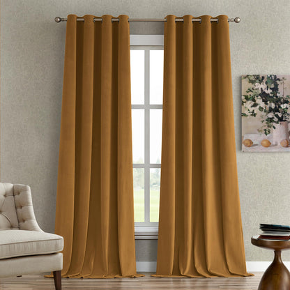 Elma Soft Blackout Velvet Curtains