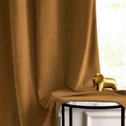Elma Soft Blackout Velvet Curtains