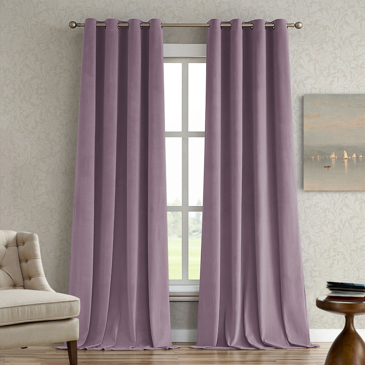 Elma Soft Blackout Velvet Curtains