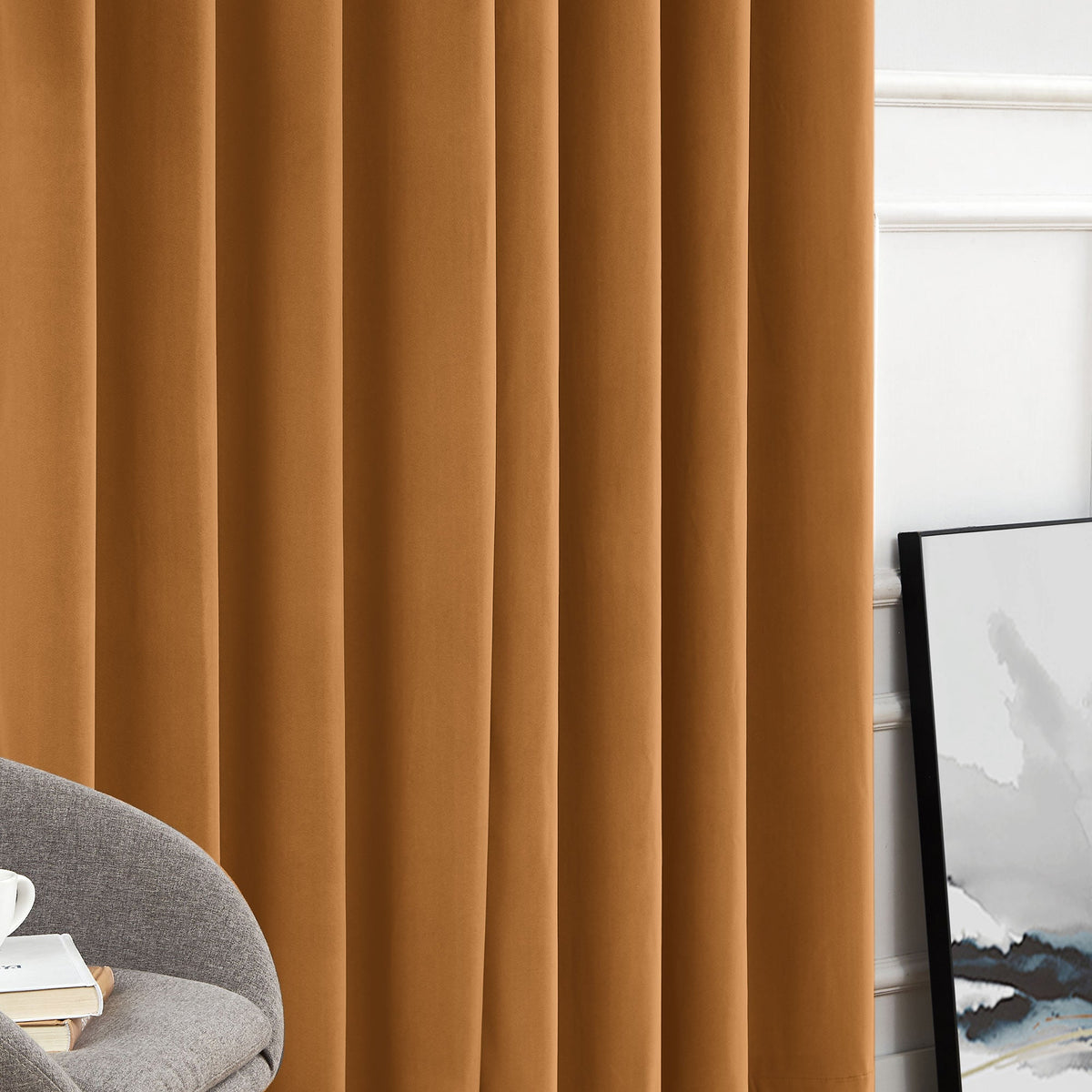 Elma Soft Blackout Velvet Curtains