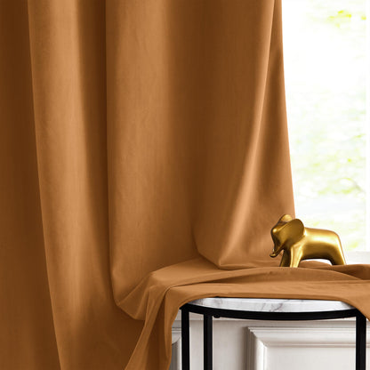 Elma Soft Blackout Velvet Curtains
