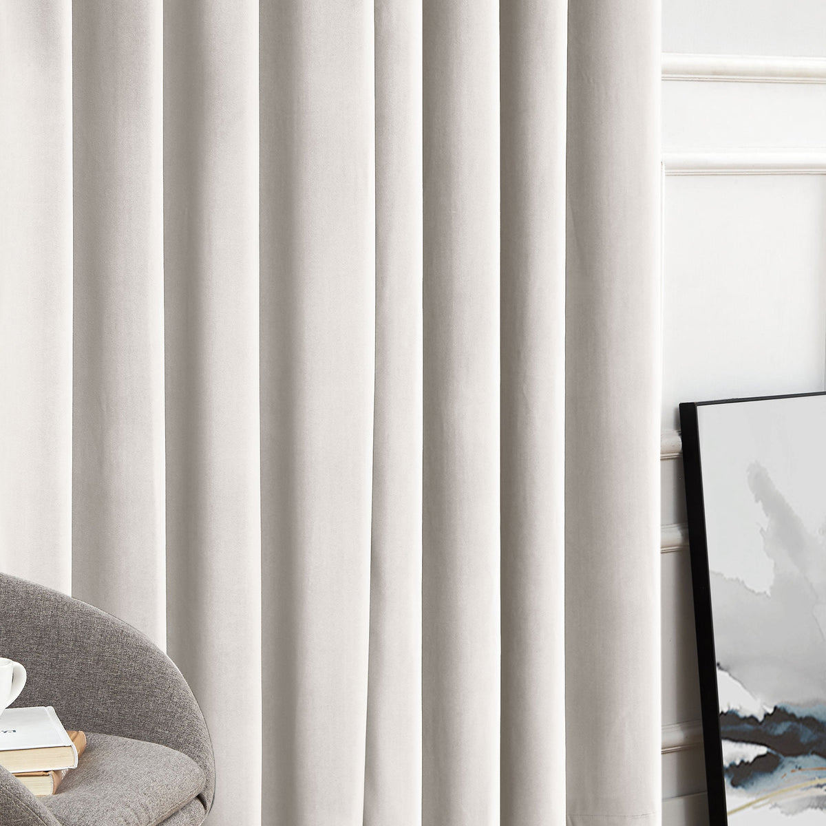 Elma Soft Blackout Velvet Curtains