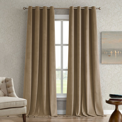 Elma Soft Blackout Velvet Curtains