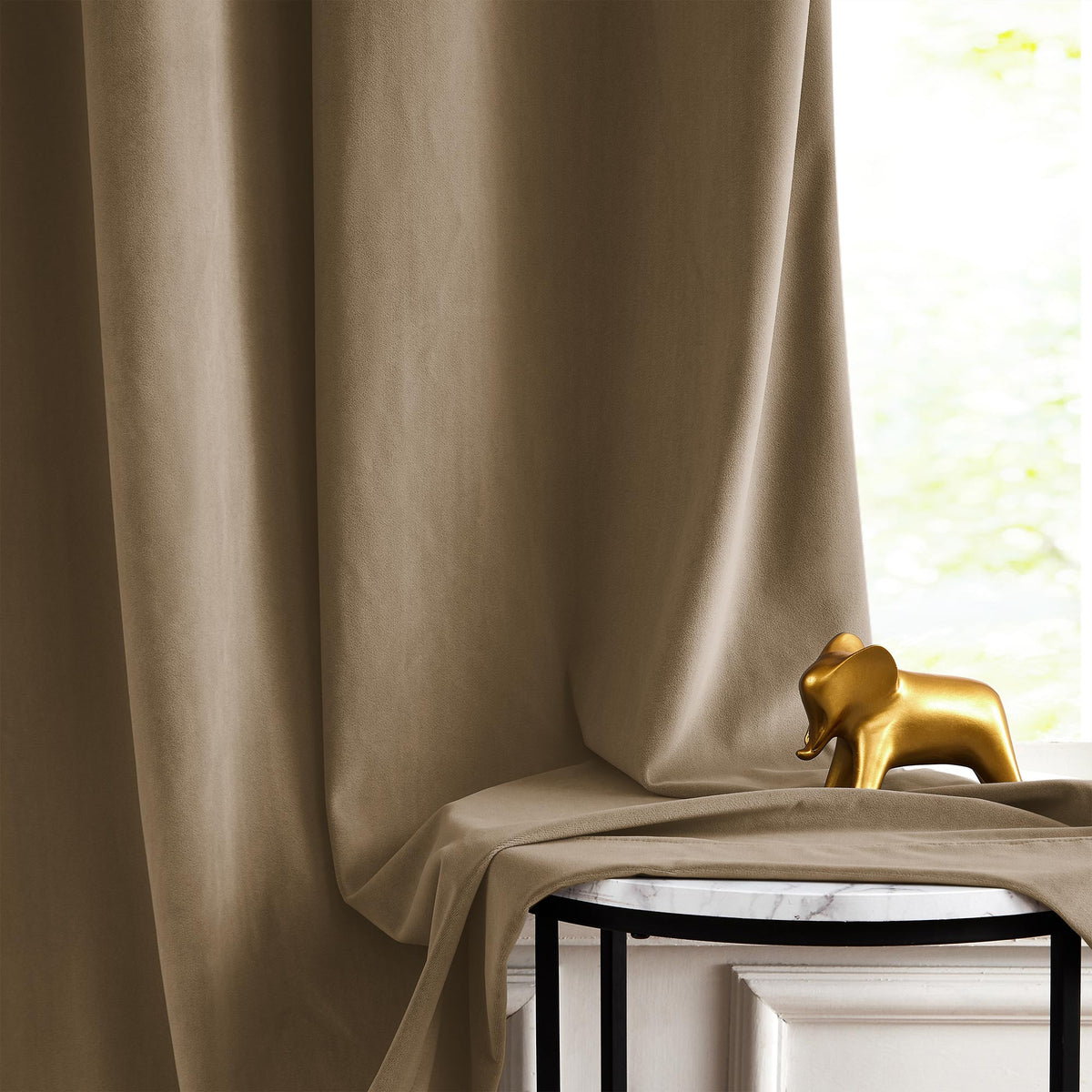 Elma Soft Blackout Velvet Curtains
