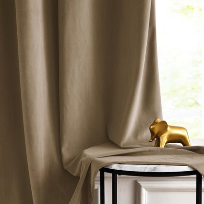 Elma Soft Blackout Velvet Curtains