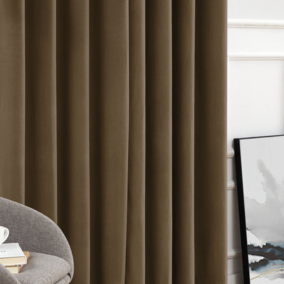 Elma Soft Blackout Velvet Curtains