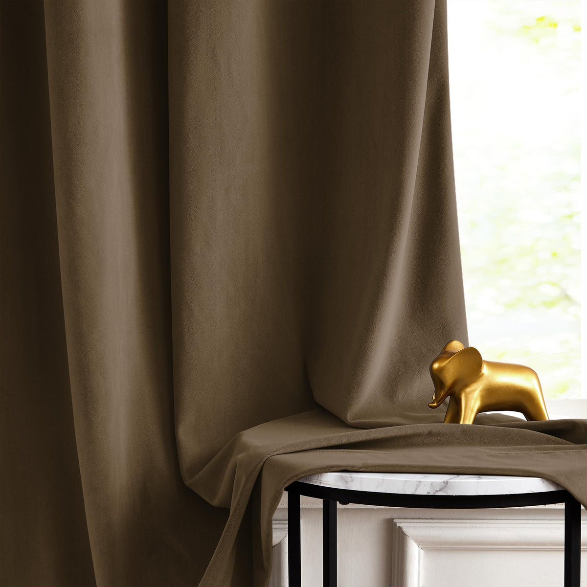 Elma Soft Blackout Velvet Curtains
