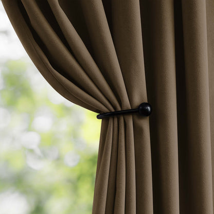 Elma Soft Blackout Velvet Curtains