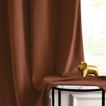 Elma Soft Blackout Velvet Curtains