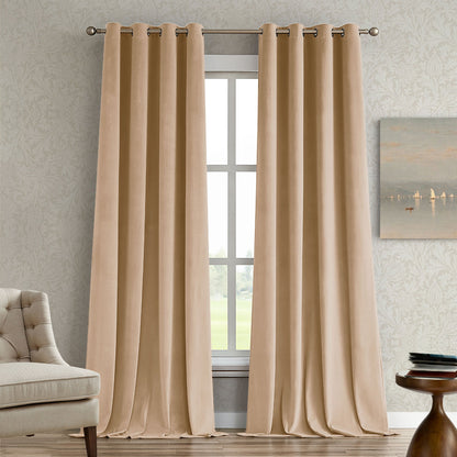 Elma Soft Blackout Velvet Curtains