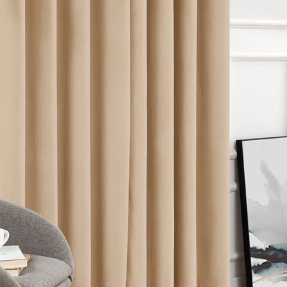 Elma Soft Blackout Velvet Curtains