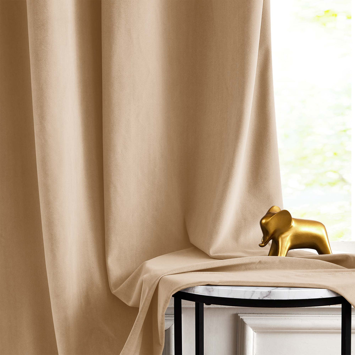 Elma Soft Blackout Velvet Curtains