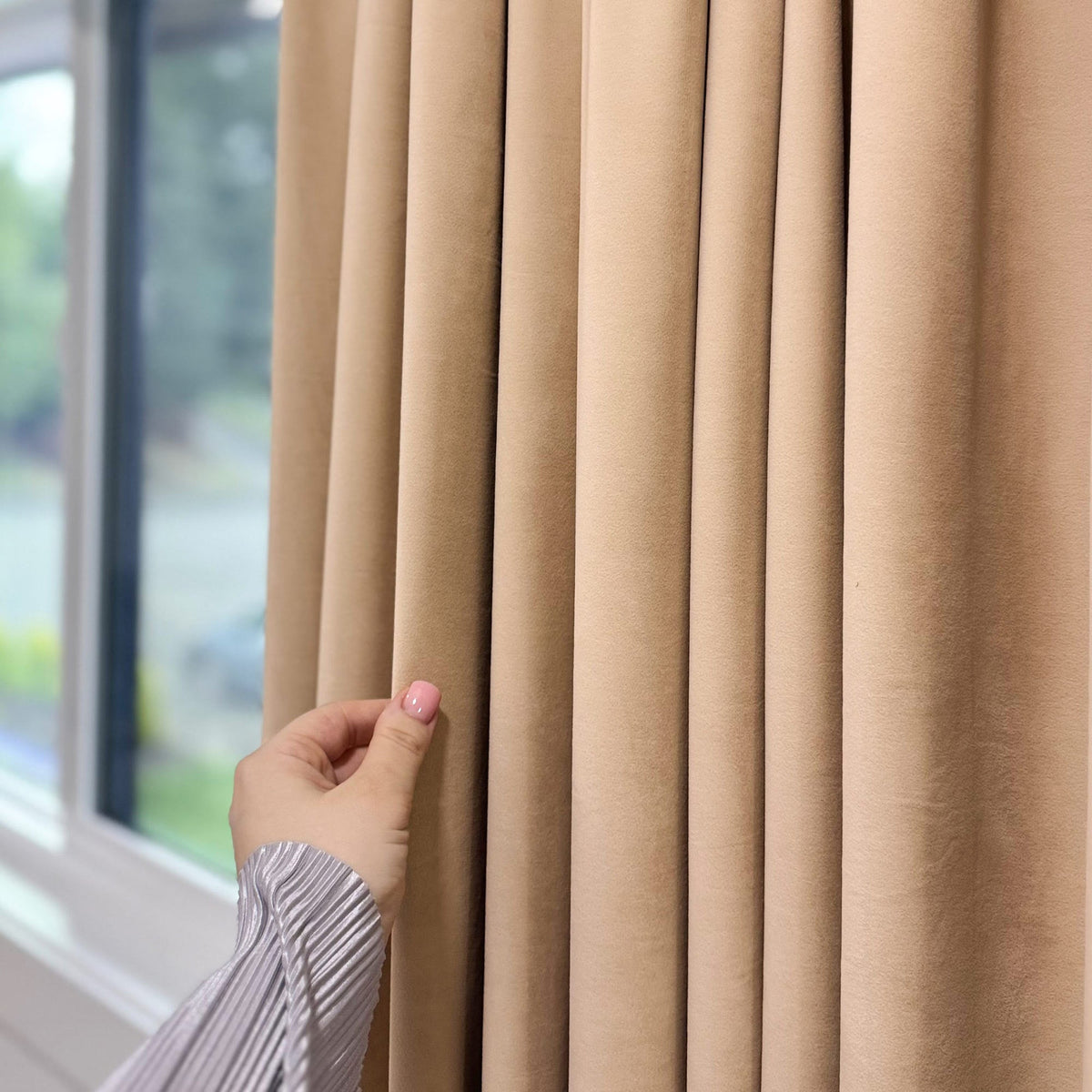 Elma Soft Blackout Velvet Curtains