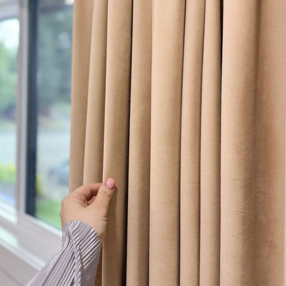 Elma Soft Blackout Velvet Curtains
