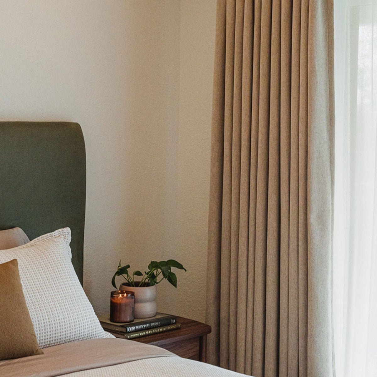 Penelope Retro Texture Curtains