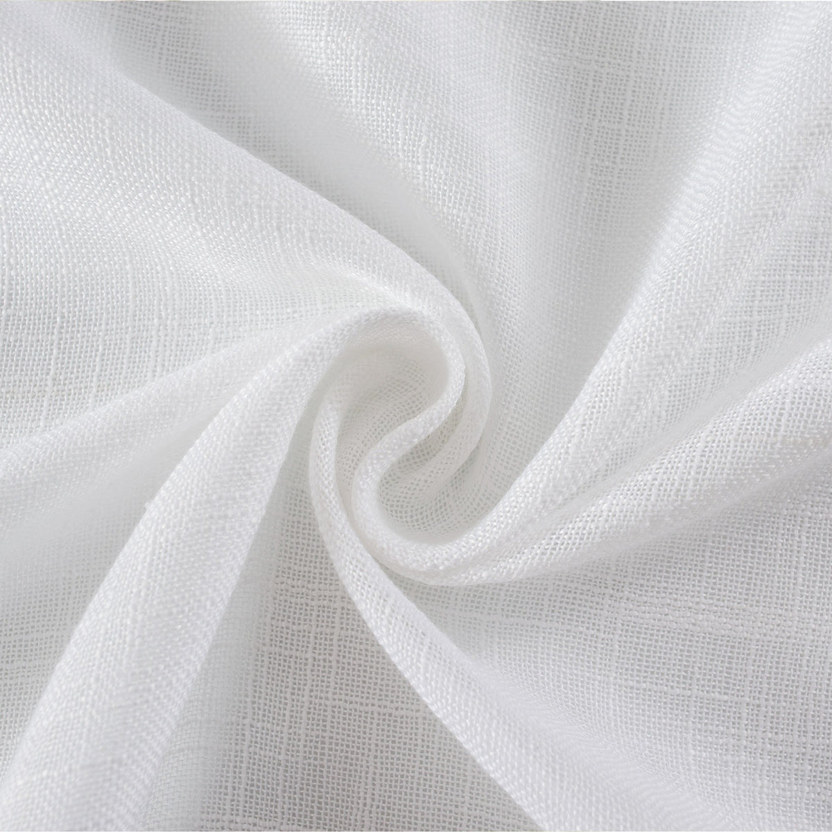 Flora Linen Semi Sheer Curtains