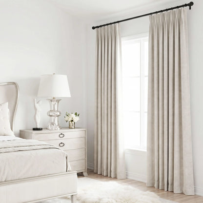 Gabriel Chenille Custom Herringbone Texture Curtains