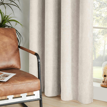 Gabriel Chenille Custom Herringbone Texture Curtains
