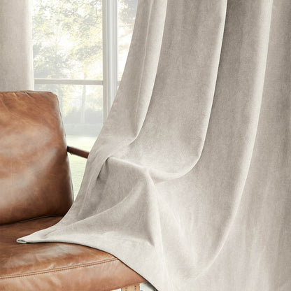 Gabriel Chenille Custom Herringbone Texture Curtains