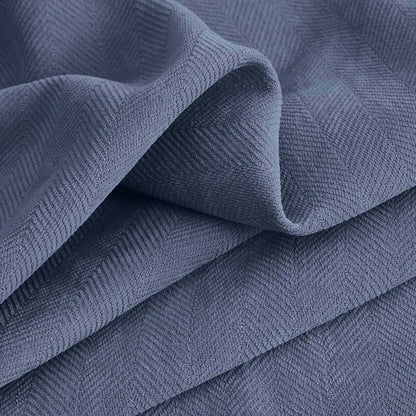 Gabriel Chenille Custom Herringbone Texture Curtains