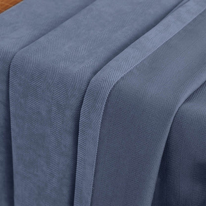 Gabriel Chenille Custom Herringbone Texture Curtains