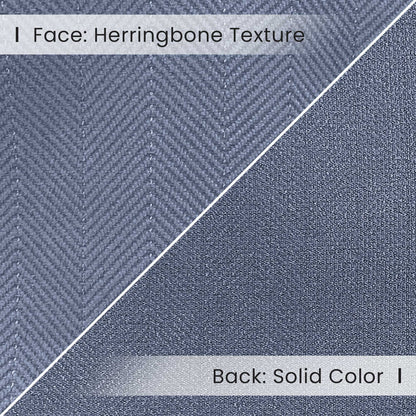 Gabriel Chenille Custom Herringbone Texture Curtains