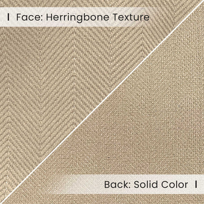 Gabriel Chenille Custom Herringbone Texture Curtains