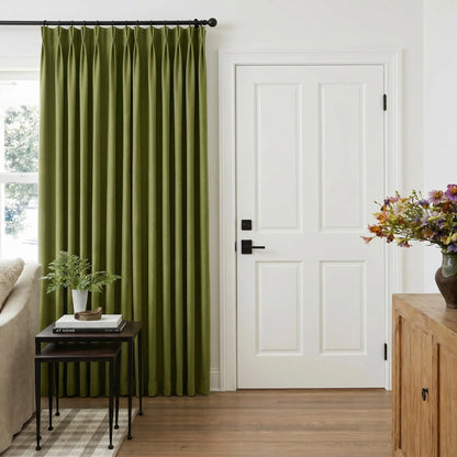 Gabriel Chenille Custom Herringbone Texture Curtains