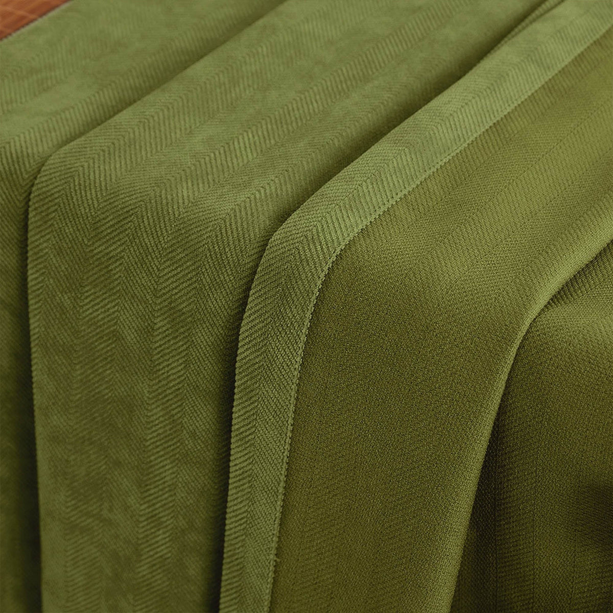 Gabriel Chenille Custom Herringbone Texture Curtains