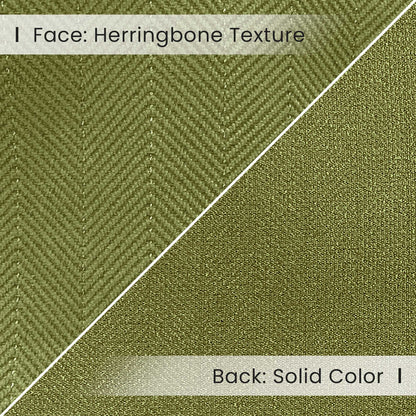 Gabriel Chenille Custom Herringbone Texture Curtains