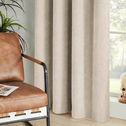 Gabriel Chenille Custom Herringbone Texture Curtains