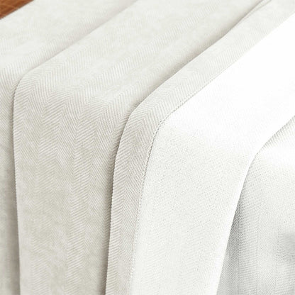 Gabriel Chenille Custom Herringbone Texture Curtains