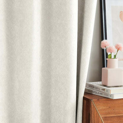 Gabriel Chenille Custom Herringbone Texture Curtains