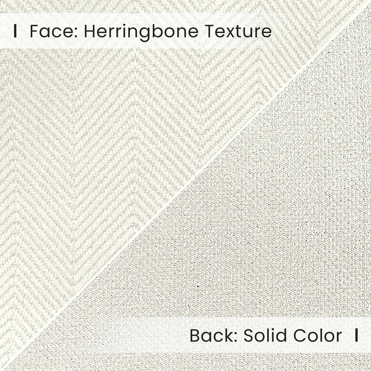 Gabriel Chenille Custom Herringbone Texture Curtains