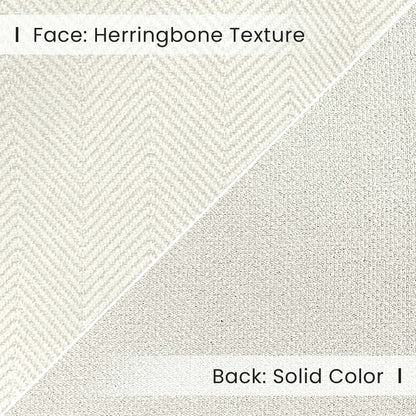 Gabriel Chenille Custom Herringbone Texture Curtains