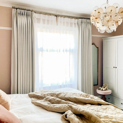 Gabriel Chenille Custom Herringbone Texture Curtains