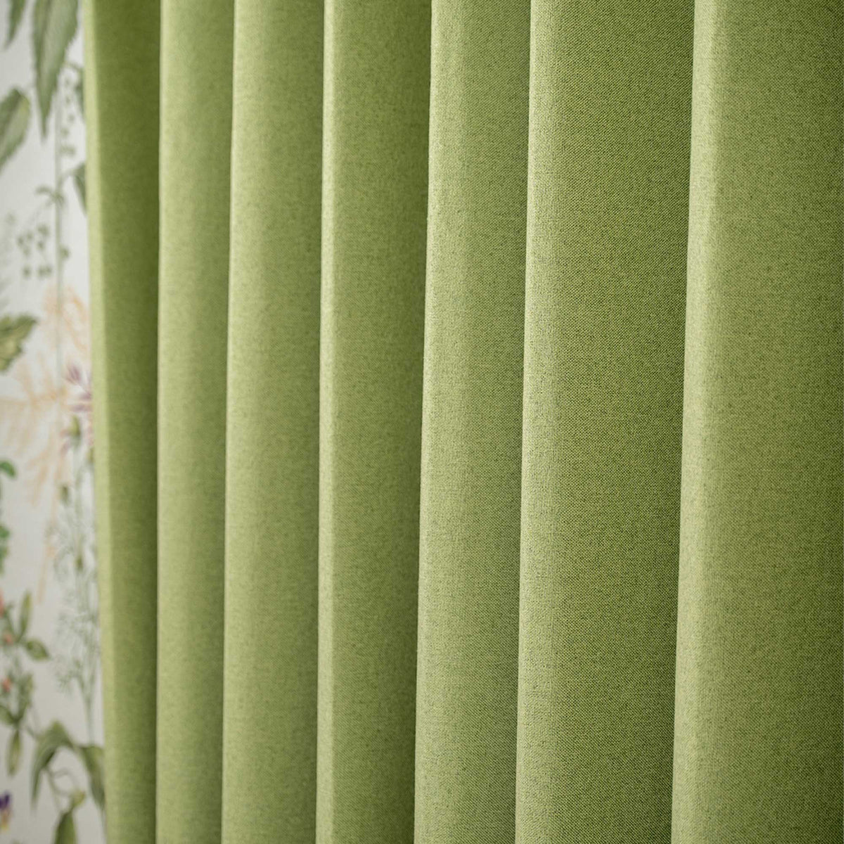 Gary Linen Look 100% Blackout Curtains