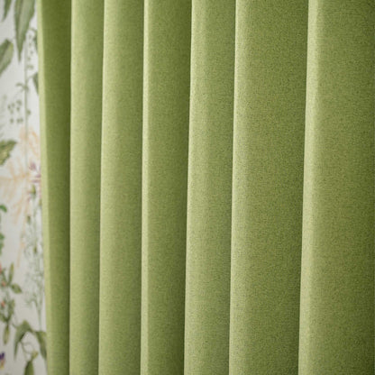 Gary Linen Look 100% Blackout Curtains