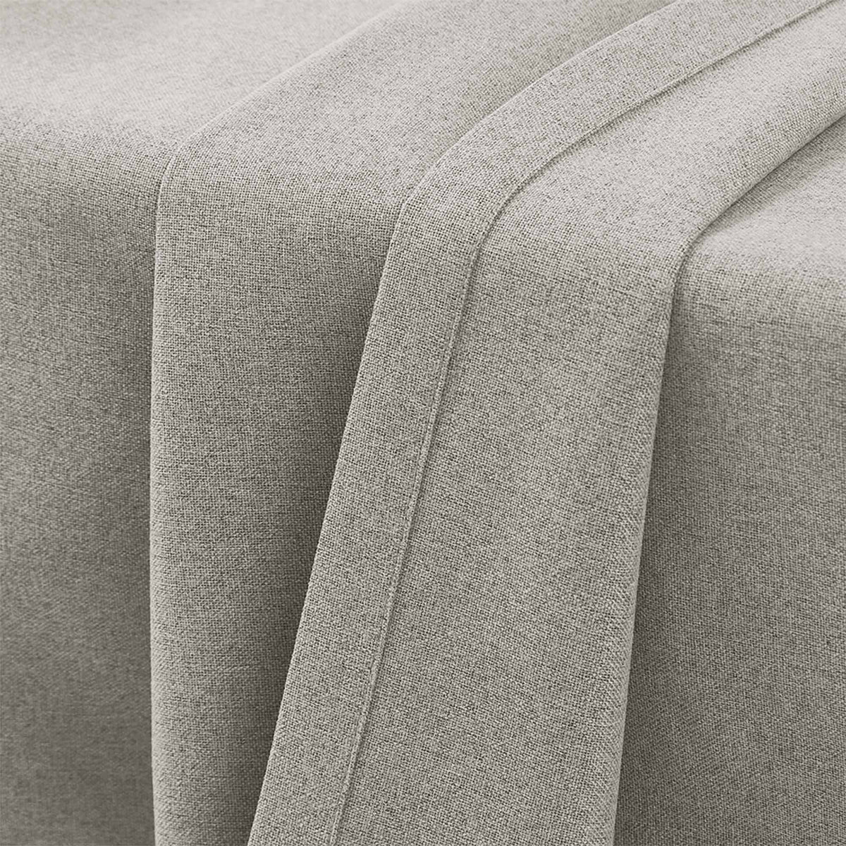Gary Linen Look 100% Blackout Curtains