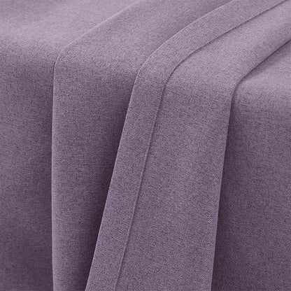 Gary Linen Look 100% Blackout Curtains