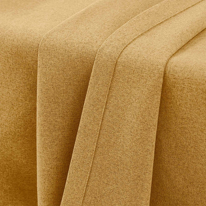 Gary Linen Look 100% Blackout Curtains