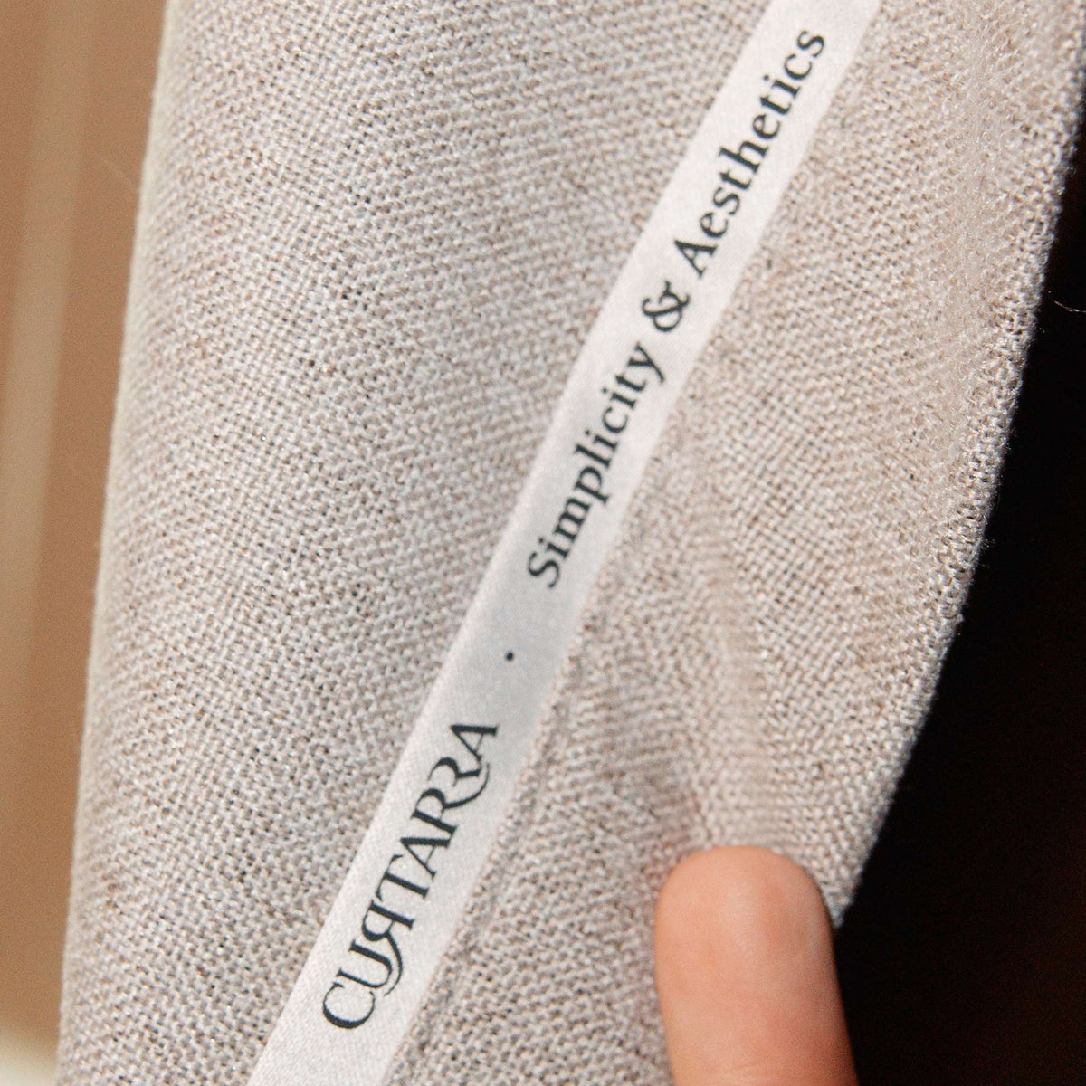 Gary Linen Look 100% Blackout Curtains