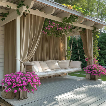 James Acrylic Outdoor Curtains