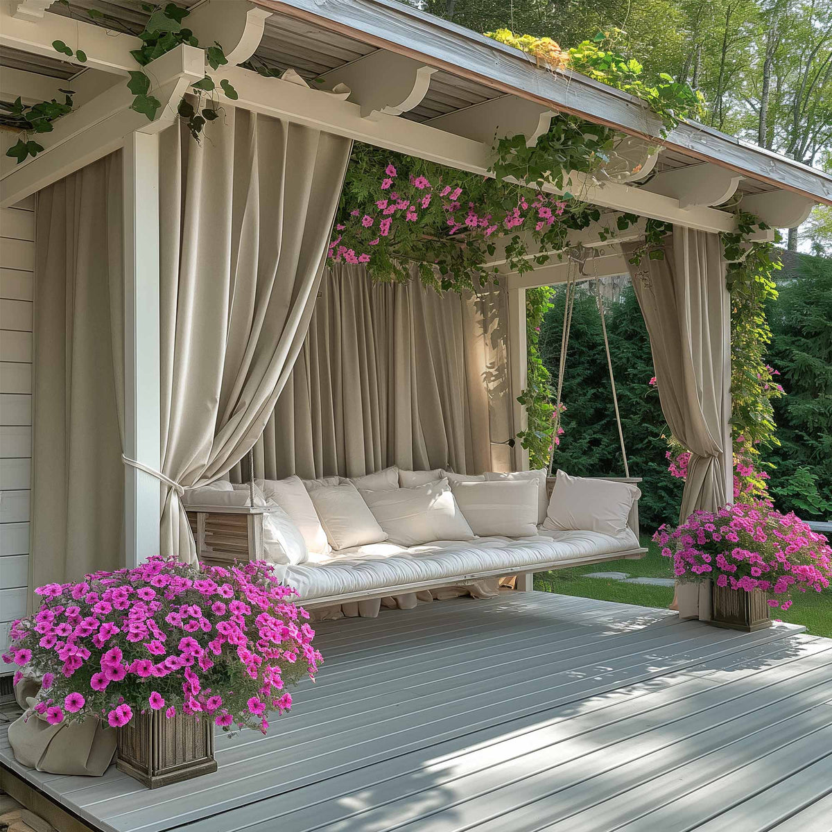 James Acrylic Outdoor Curtains